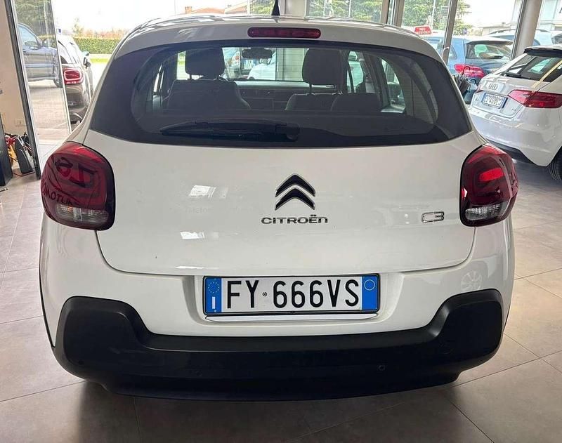 Usata Citroën C3 102 CV (75 kW) 2019 Bianco Berlina