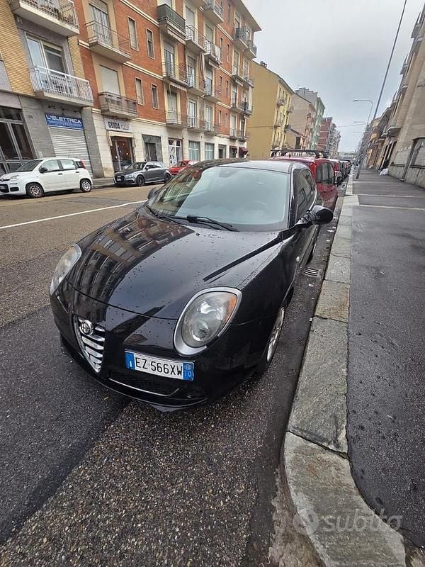 Usata Alfa Romeo MiTo Progression 68 CV (50 kW) 2015 Nero Utilitaria