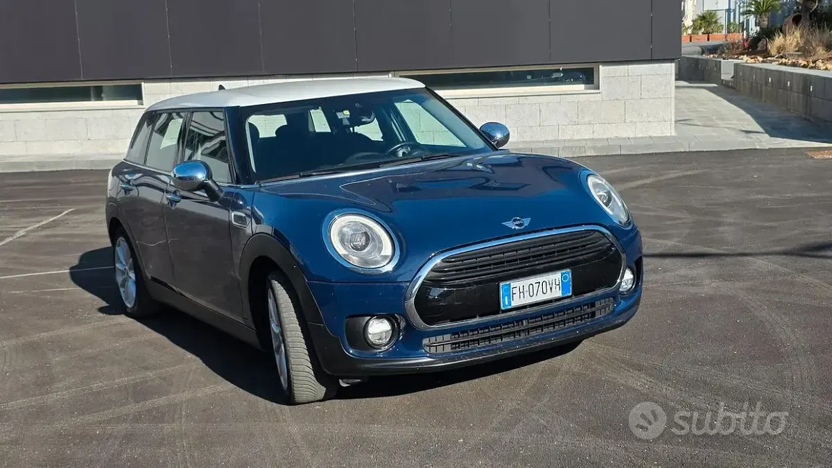 Usata Mini Cooper D Clubman 150 CV (110 kW) 2017 Blu Station wagon