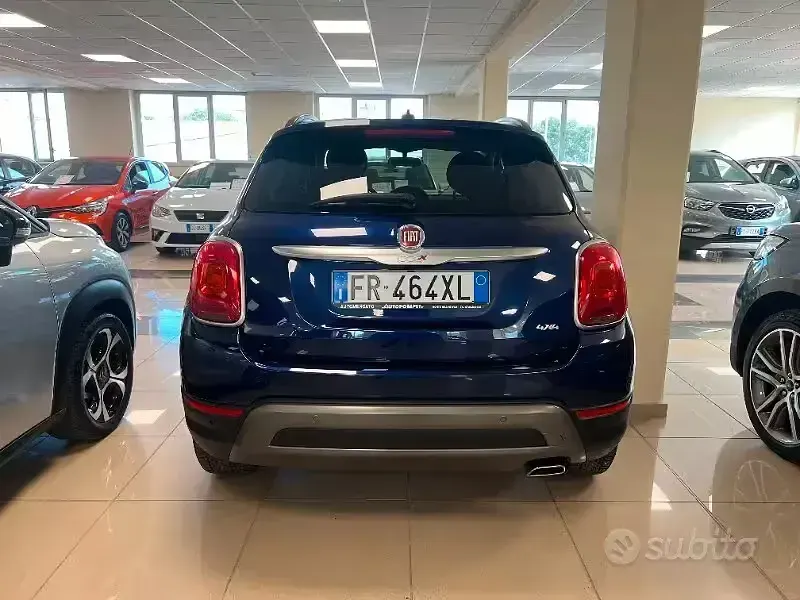Usata Fiat 500X Cross 140 CV (102 kW) 2018 Bluazzurro SUV