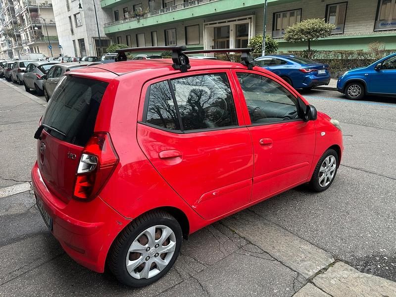 Usata Hyundai i10 2011 Rosso Utilitaria