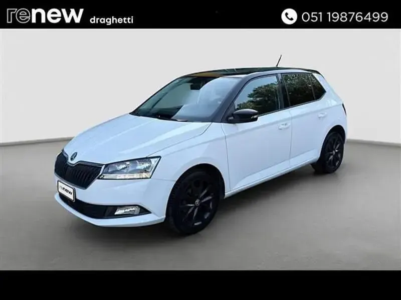 Usata Skoda Fabia 60 CV (44 kW) 2020 Bianco Utilitaria