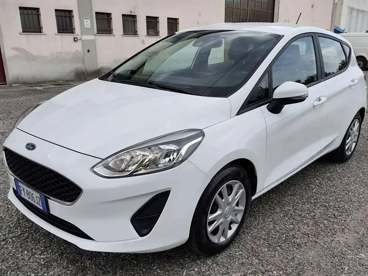 Usata Ford Fiesta 75 CV (55 kW) 2019 Bianco Utilitaria