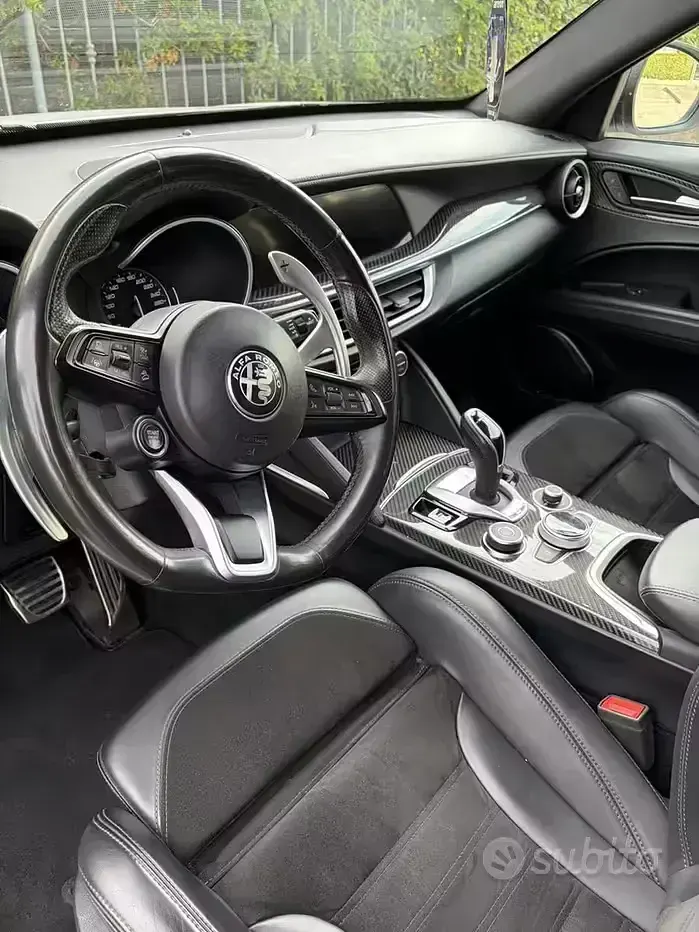 Usata Alfa Romeo Stelvio Ti 209 CV (153 kW) 2021 Bianco SUV