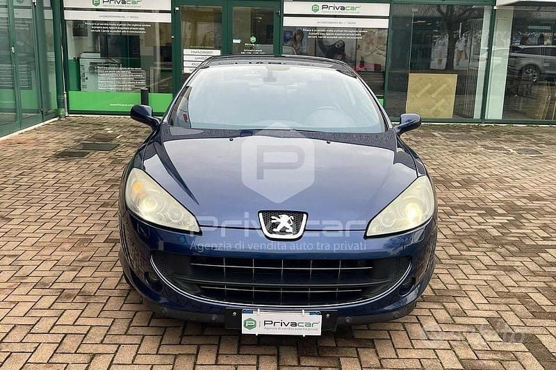 Usata Peugeot 407 Coupe 204 CV (150 kW) 2006 Blu Coupé
