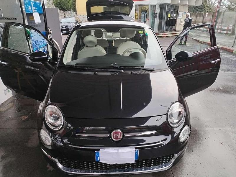 Nero Usata 2019 Fiat 500 Lounge Due volumi | 7900 € (Super prezzo) - Immagine 1/4