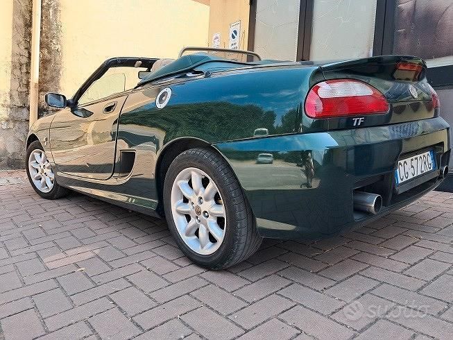Usata MG TF 116 CV (85 kW) 2003 Verde Cabrio