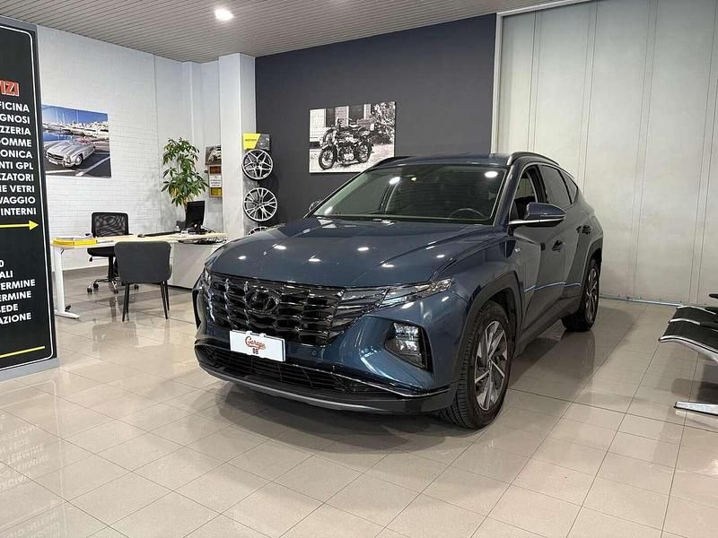 Blu Usata 2021 Hyundai Tucson SUV | 19.900 € (Ottimo prezzo) - Immagine 1/4