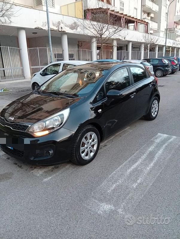 Usata Kia Rio 2013 Nero Berlina