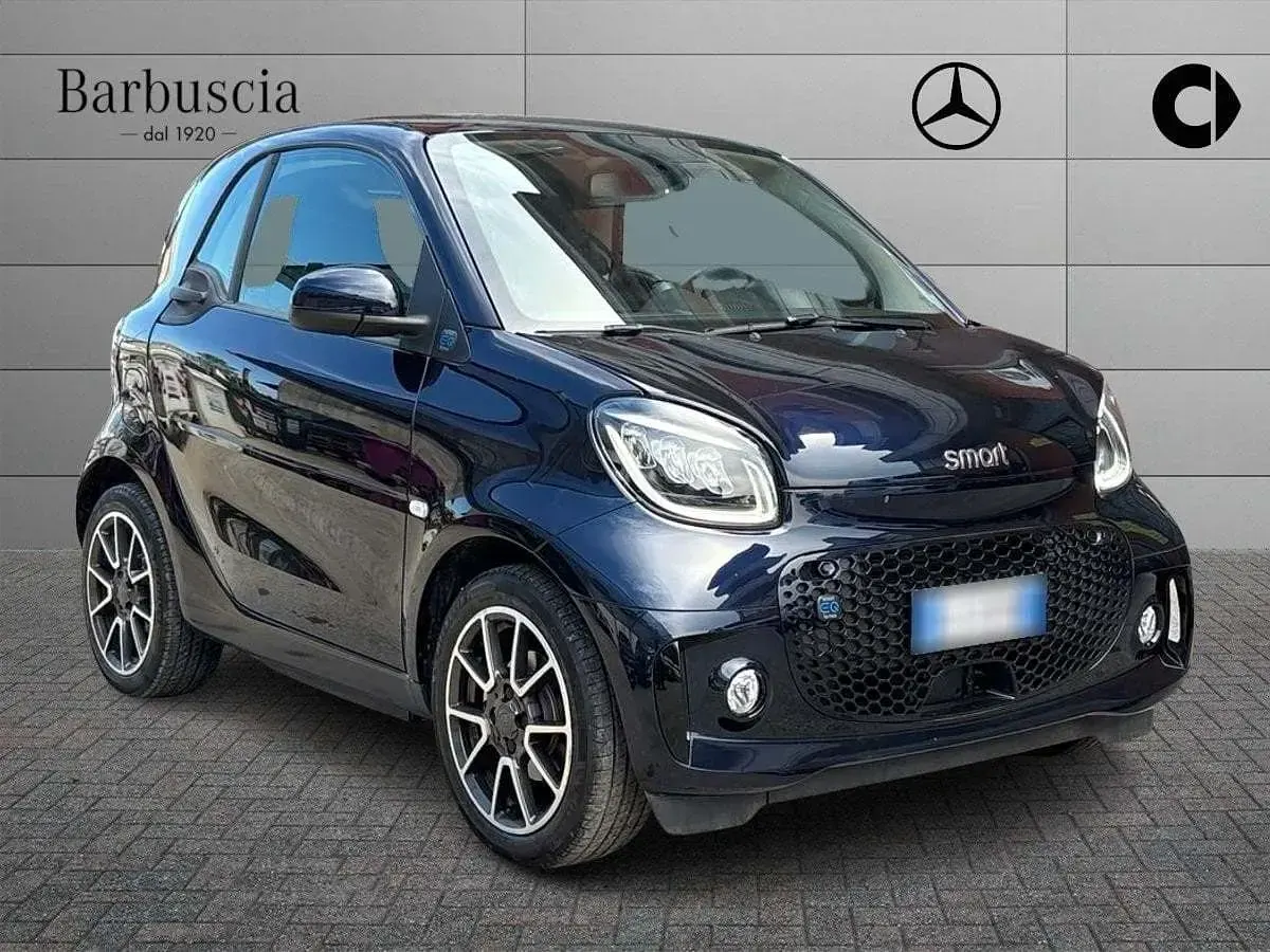 Usata Smart ForTwo Electric Drive Prime 41 kW (56 CV) 2022 Blu Coupé