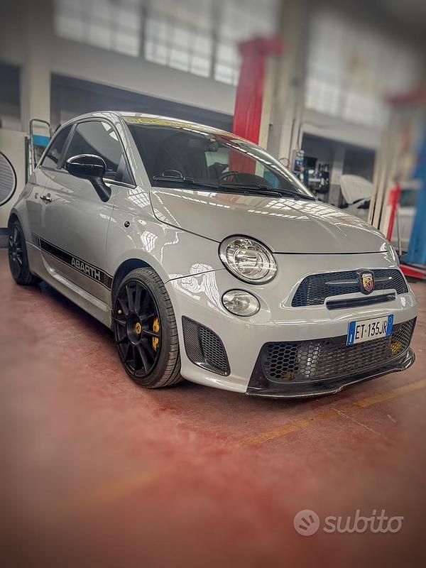 Usata Abarth 500 135 CV (99 kW) 2014 Grigio Utilitaria