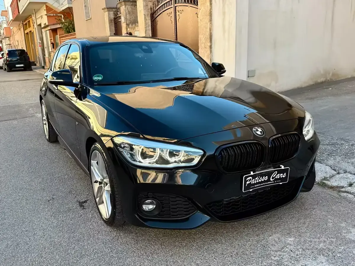 Usata BMW 120 M Sport 190 CV (139 kW) 2017 Nero Utilitaria