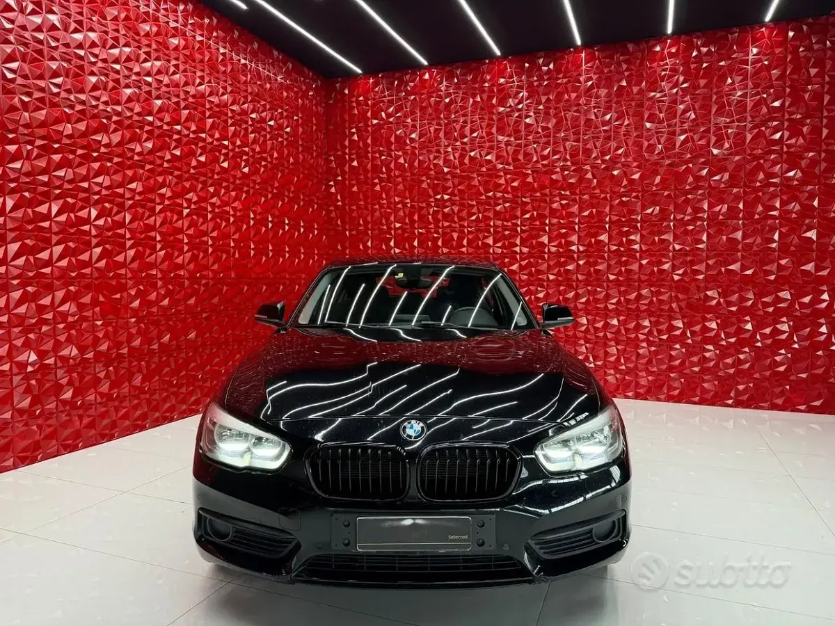 Usata BMW 116 Efficient Dynamics 116 CV (85 kW) 2015 Nero Utilitaria