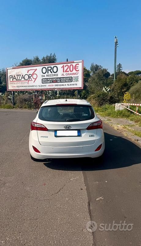 Usata Hyundai i30 2013 Bianco Station wagon
