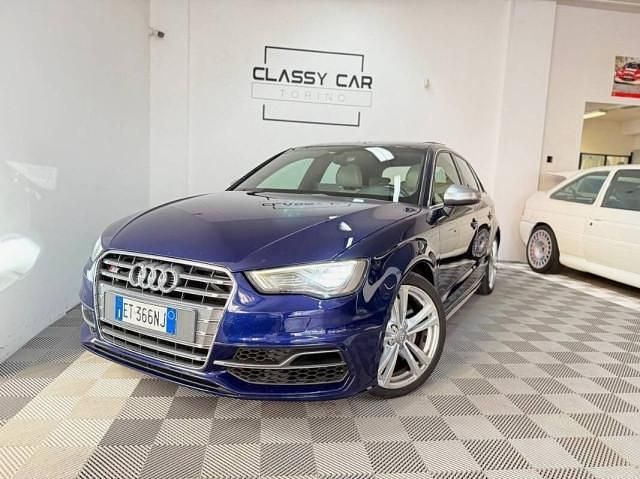 Usata Audi S3 S-Line 303 CV (222 kW) 2014 Blu Berlina