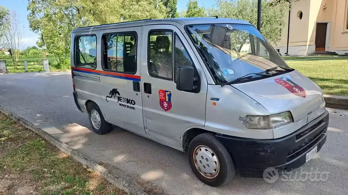 Usata Fiat Ducato 14 116 CV (85 kW) 1997 Grigio Furgone