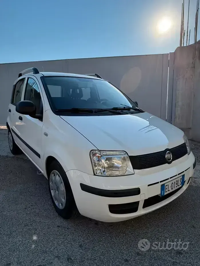 Usata Fiat Panda 69 CV (50 kW) 2012 Bianco Utilitaria