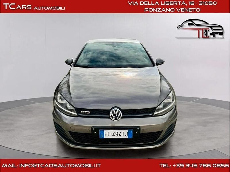Usata VW Golf VII GTD 183 CV (134 kW) 2017 Grigio Berlina