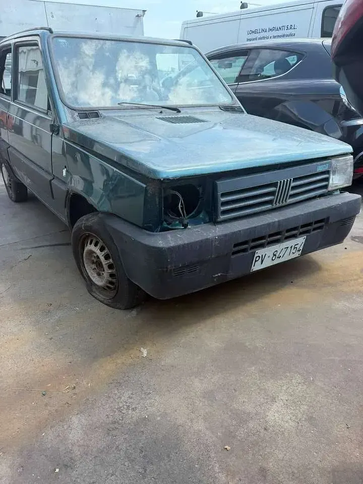 Usata Fiat Panda 45 CV (33 kW) 2000 Verde Berlina