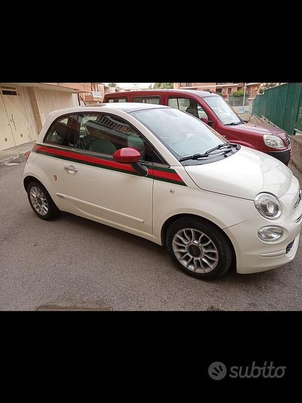 Usata Fiat 500 Lounge 75 CV (55 kW) 2008 Bianco Berlina