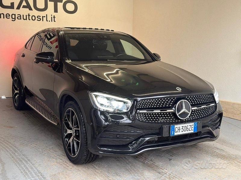 Usata Mercedes GLC220 Premium 194 CV (142 kW) 2022 Nero Coupé
