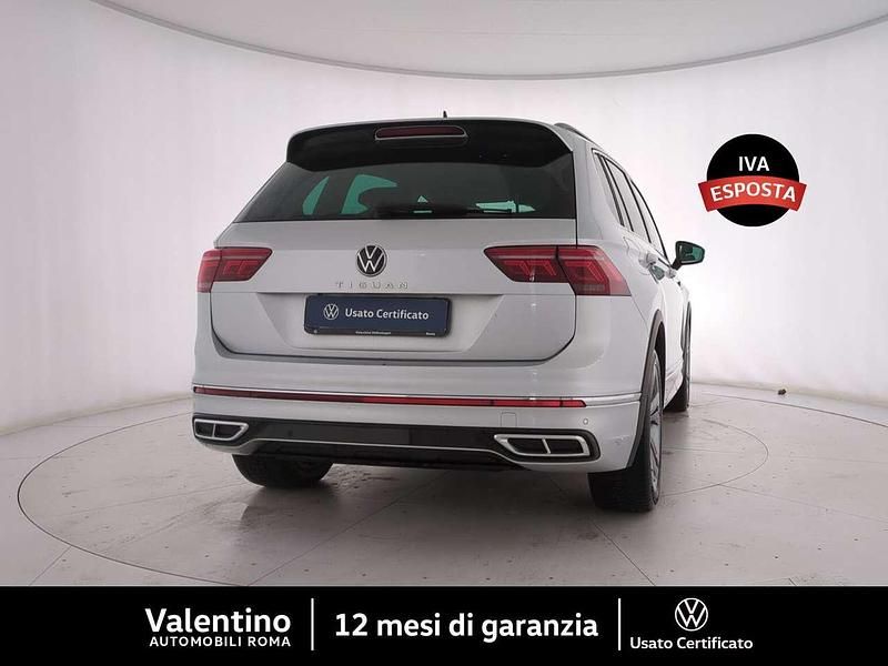 Usata VW Tiguan R-line 150 CV (110 kW) 2022 Grigio SUV