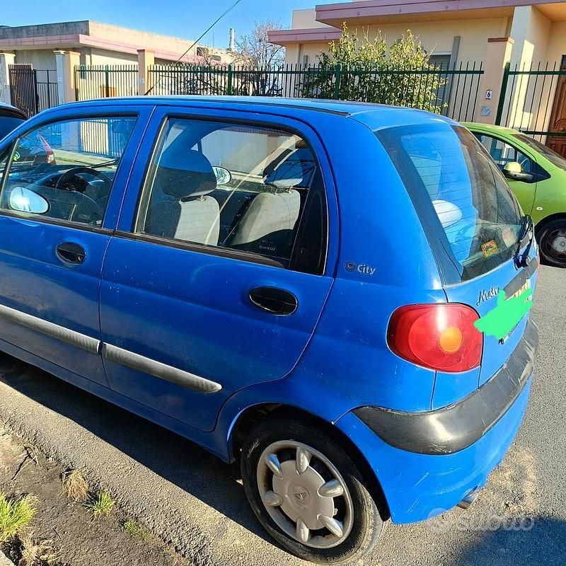 Usata Chevrolet Matiz 51 CV (37 kW) 2003 Blu Utilitaria
