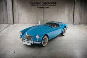 Usata MG MGA 72 CV (52 kW) 1957 Blu Cabrio