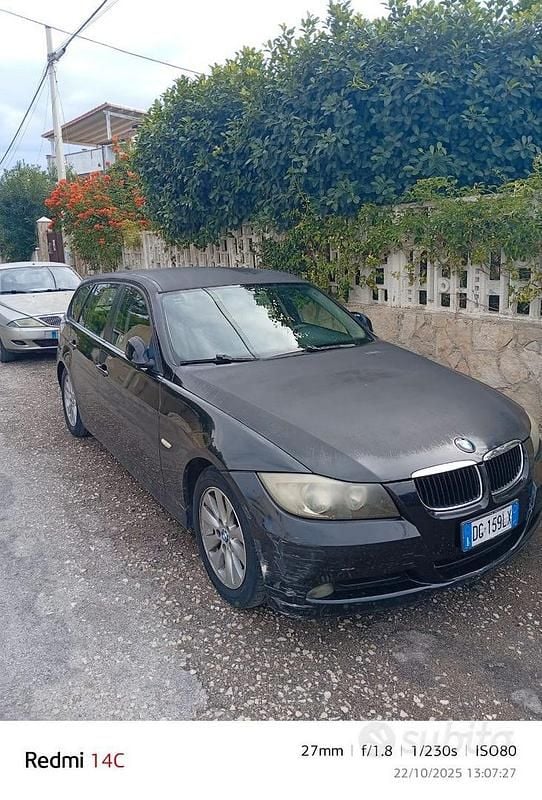 Usata BMW 320 2007 Nero Berlina