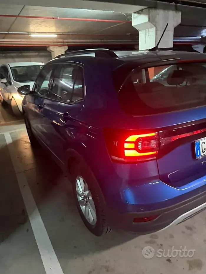 Usata VW T-Cross 110 CV (80 kW) 2020 Blu SUV
