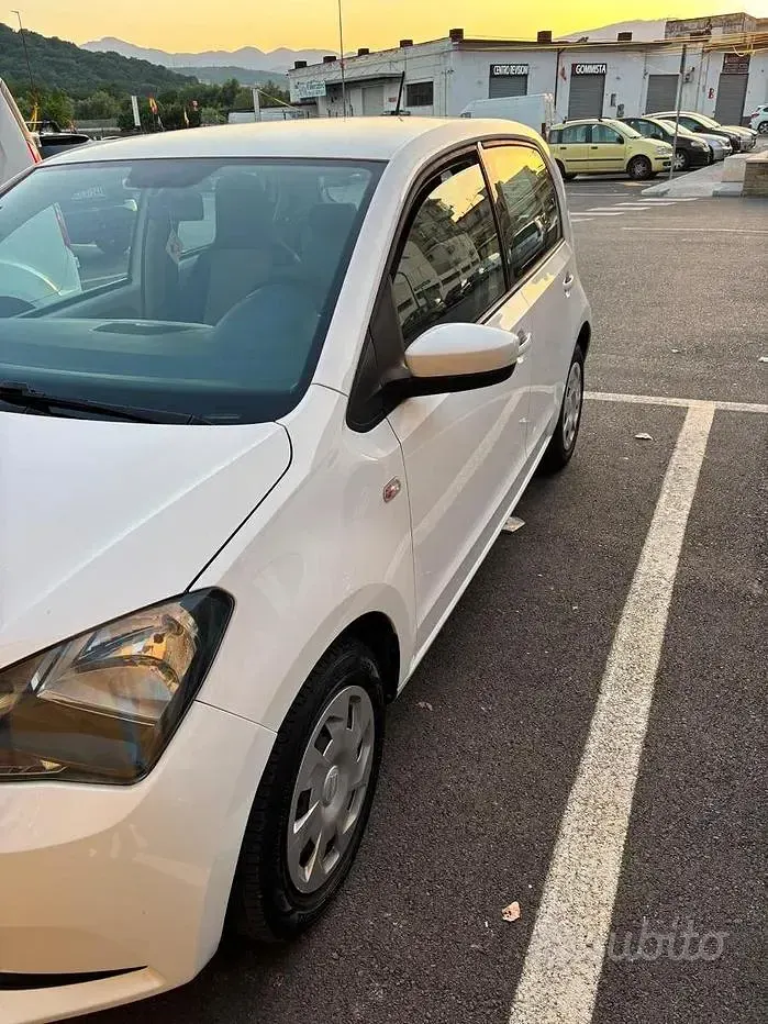Usata Seat Mii 68 CV (50 kW) 2014 Bianco Utilitaria
