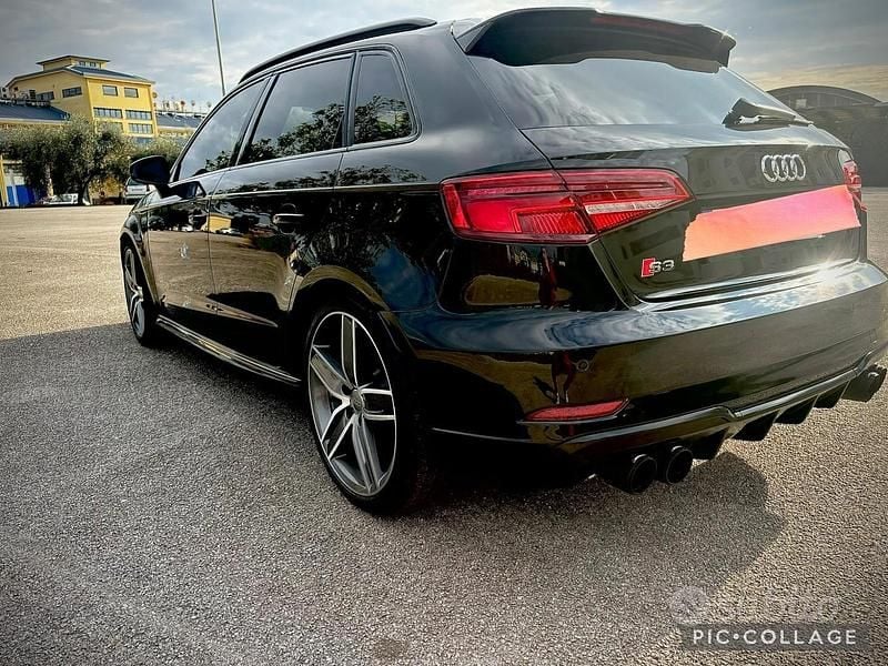 Usata Audi S3 Black Edition 300 CV (220 kW) 2019 Nero Berlina