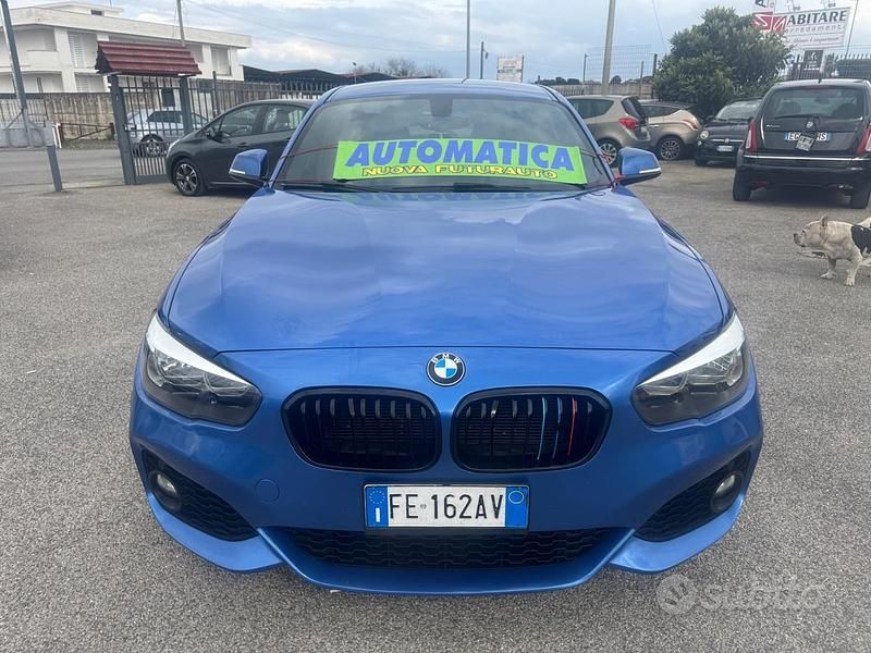 Usata BMW 116 M Sport 116 CV (85 kW) 2015 Blu Utilitaria