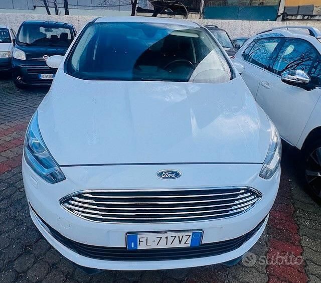 Usata Ford C-MAX Titanium X 120 CV (88 kW) 2017 Bianco Monovolume