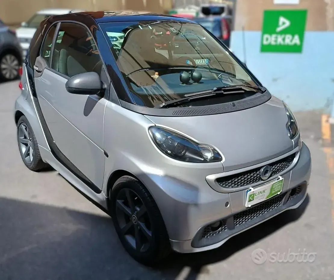 Usata Smart ForTwo Cabrio Passion 54 CV (39 kW) 2013 Grigio Cabrio