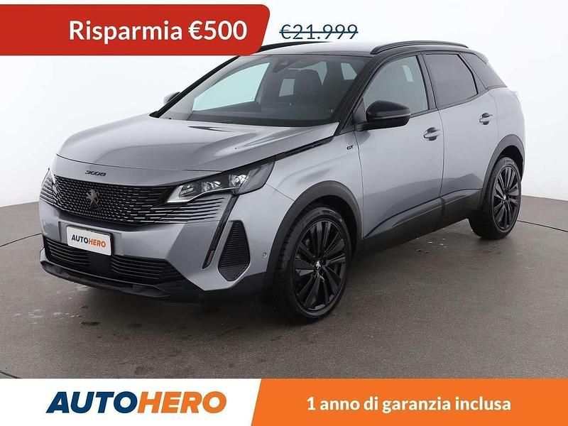 Argento Usata 2022 Peugeot 3008 GTi SUV | 21.999 € (Buon prezzo) - Immagine 1/3