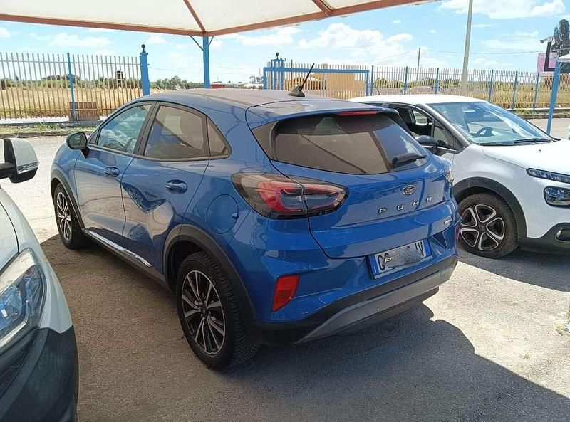 Usata Ford Puma 95 CV (69 kW) 2020 Blu/azzurro SUV