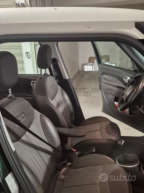 Usata Fiat 500L Lounge 95 CV (69 kW) 2011 Verde Monovolume