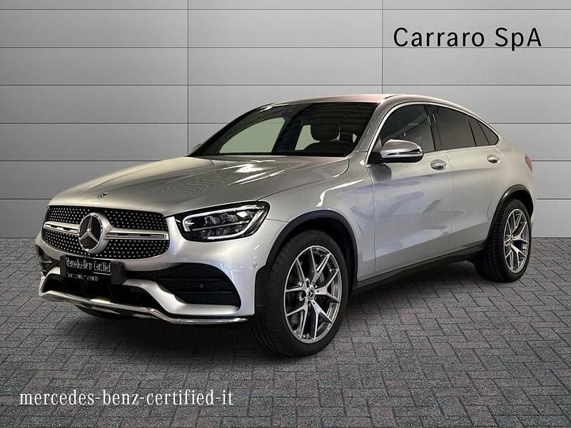 Usata Mercedes GLC300 Premium 245 CV (180 kW) 2022 Argento metallizzato Coupé