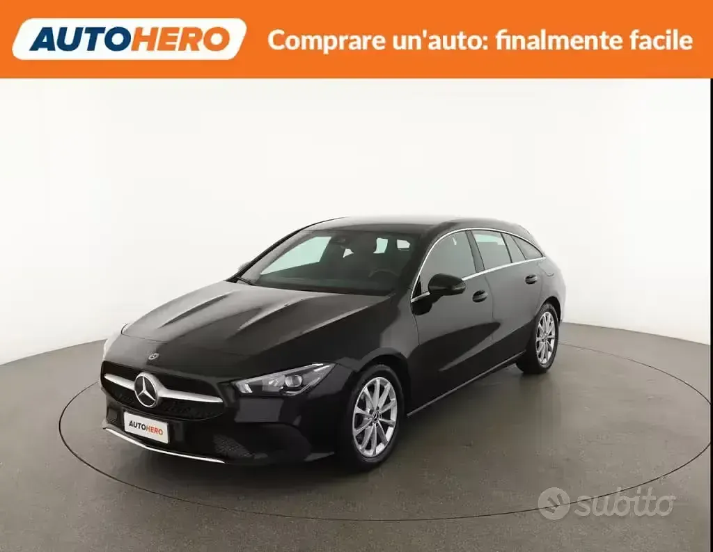 Usata Mercedes CLA180 136 CV (100 kW) 2020 Nero Berlina