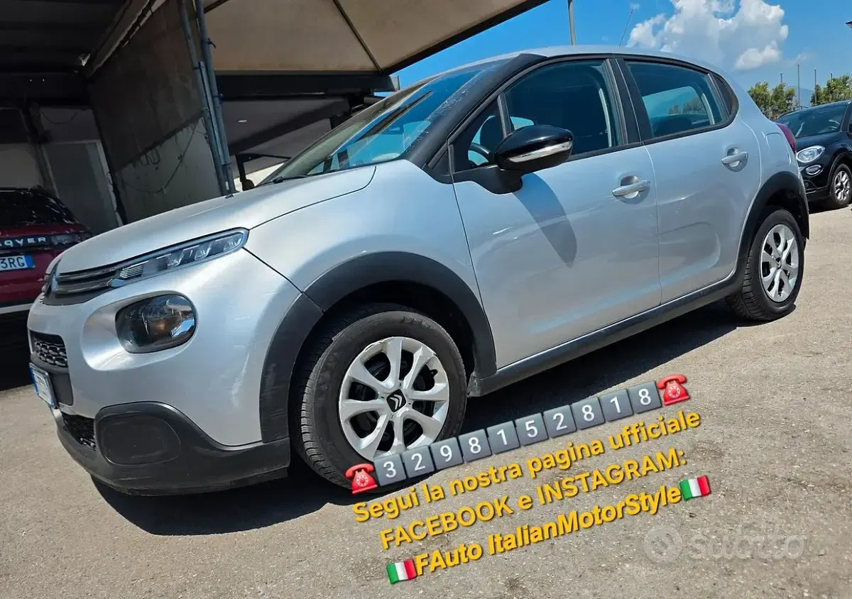 Usata Citroën C3 Feel 82 CV (60 kW) 2017 Grigio Berlina