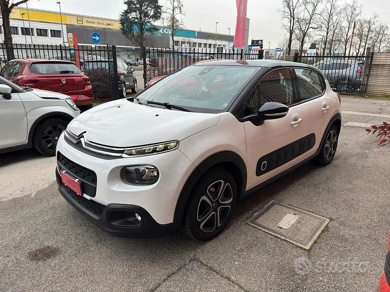 Usata Citroën C3 PureTech 83 CV (61 kW) 2019 Bianco Berlina