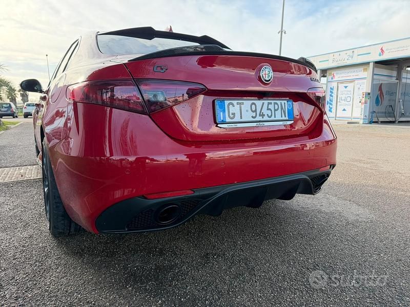 Usata Alfa Romeo Giulia Quadrifoglio 2020 Rosso Berlina