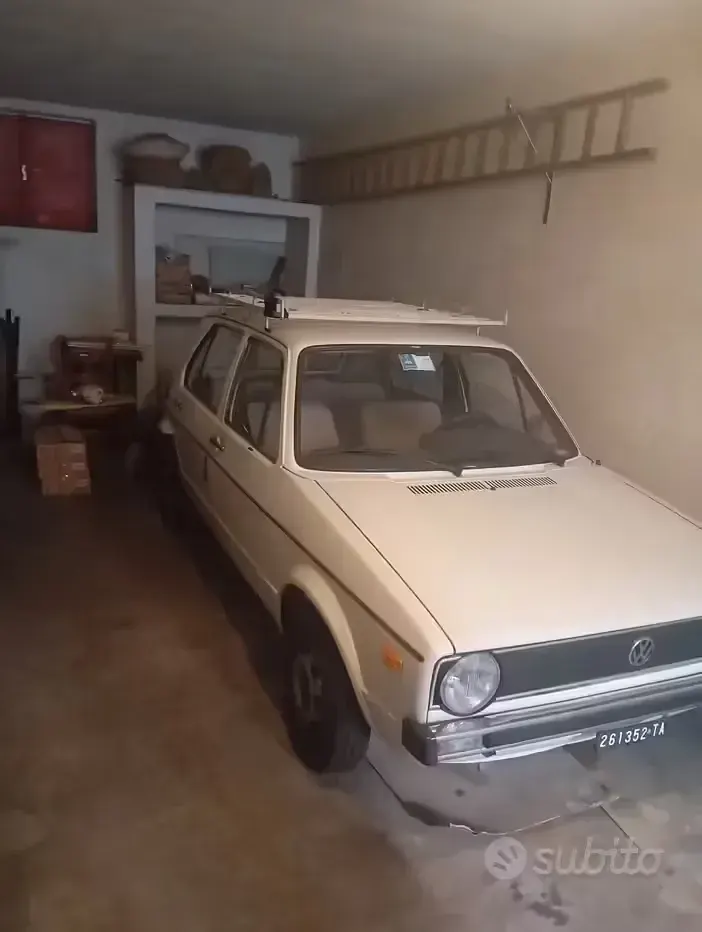Usata VW Golf 1970 Bianco Berlina