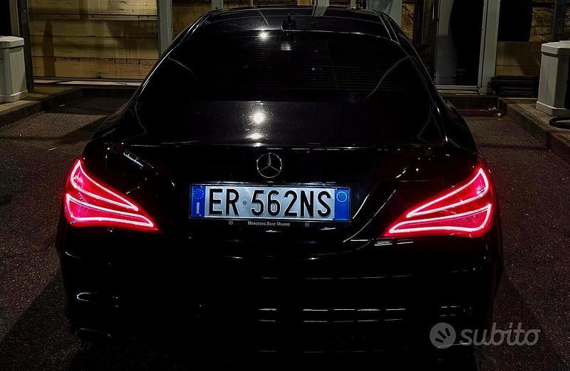 Usata Mercedes CLA220 2013 Nero Berlina