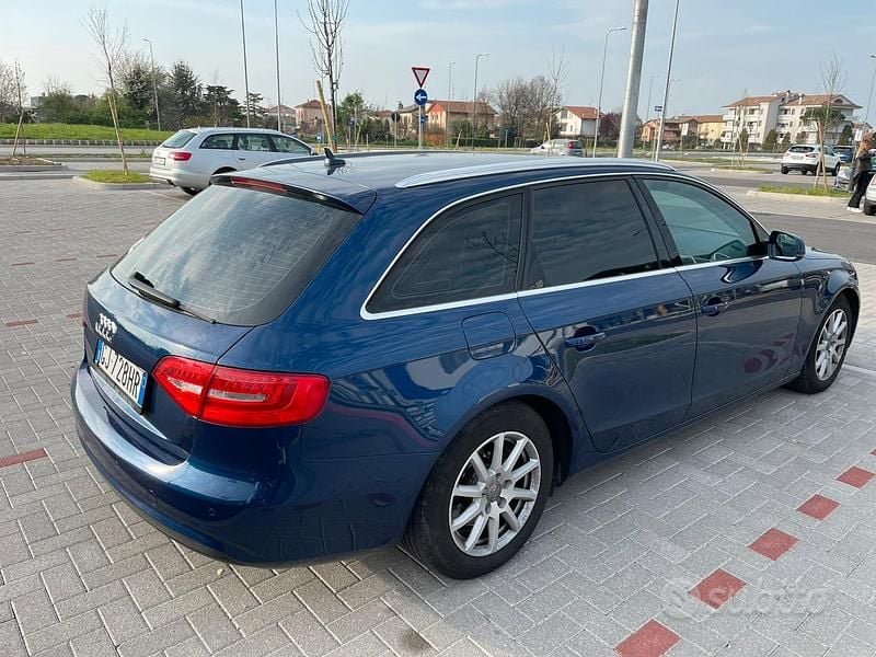 Usata Audi A4 S-Line 136 CV (100 kW) 2013 Blu Station wagon