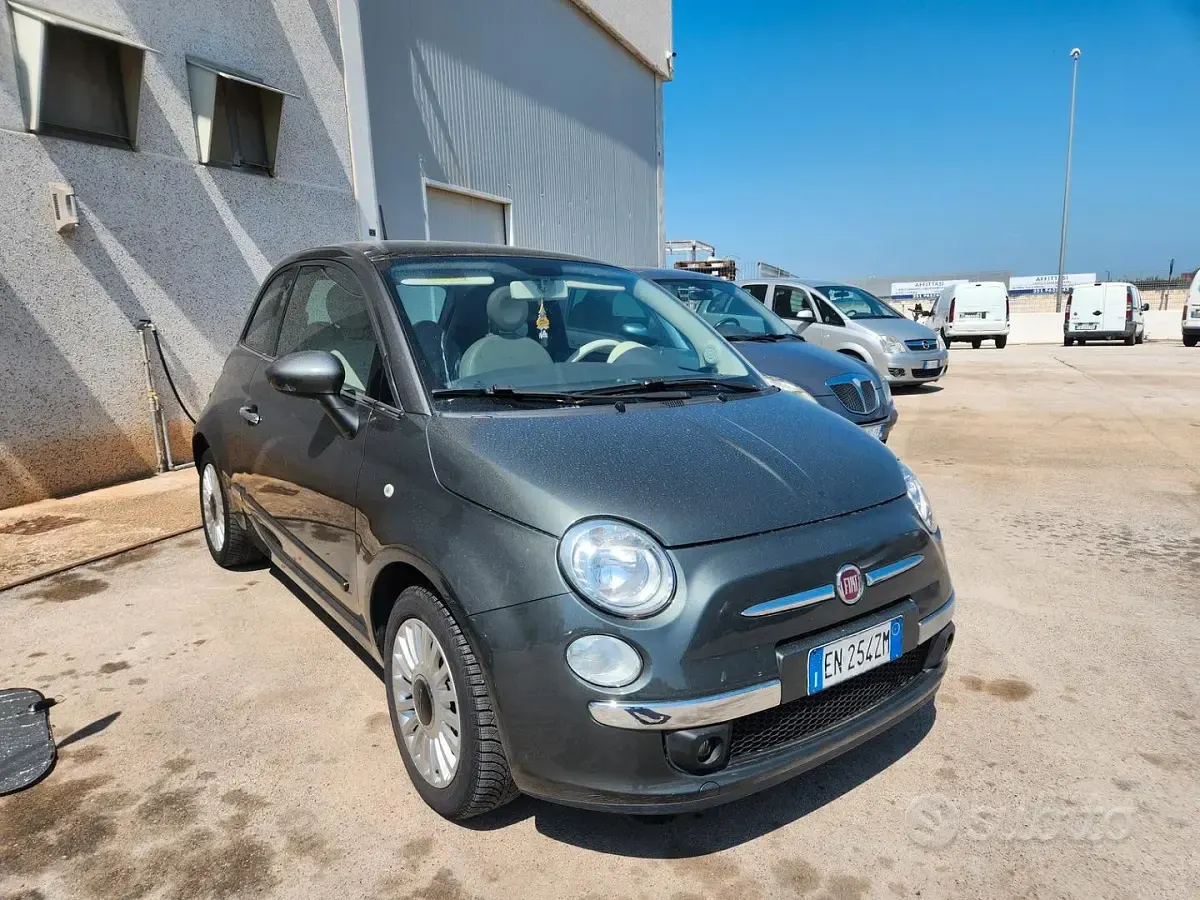 Usata Fiat 500 69 CV (50 kW) 2012 Grigio Berlina