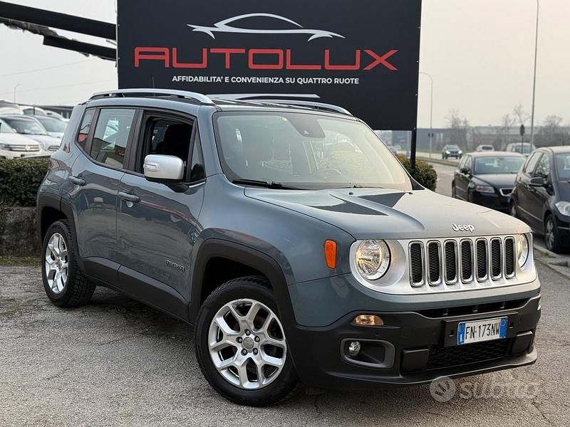 Usata Jeep Renegade Limited 120 CV (88 kW) 2018 Blu SUV