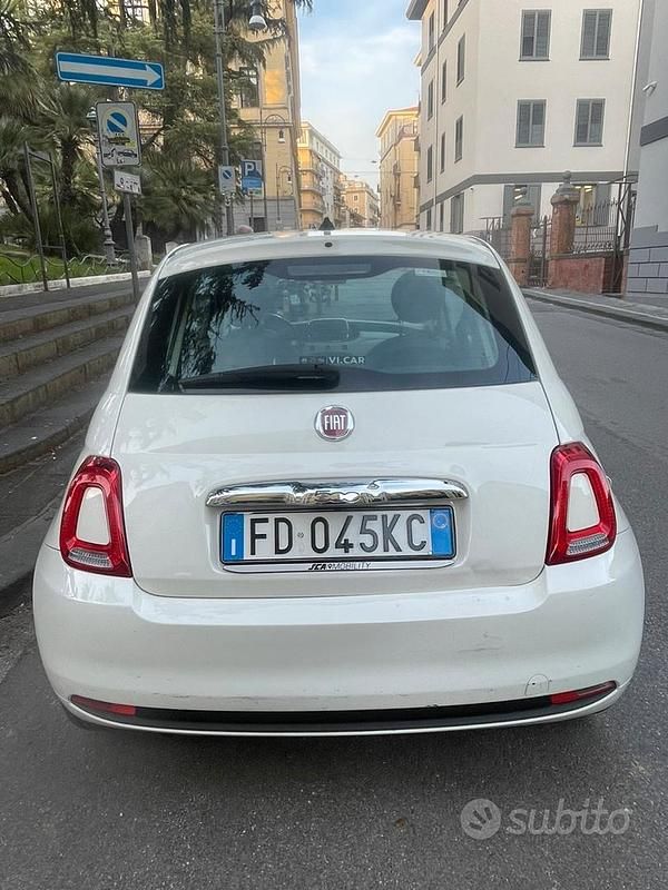 Usata Fiat 500 95 CV (69 kW) 2016 Bianco Utilitaria