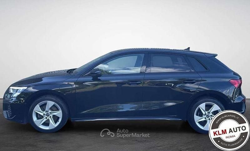 Usata Audi A3 S-Line 204 CV (150 kW) 2021 Nero Berlina